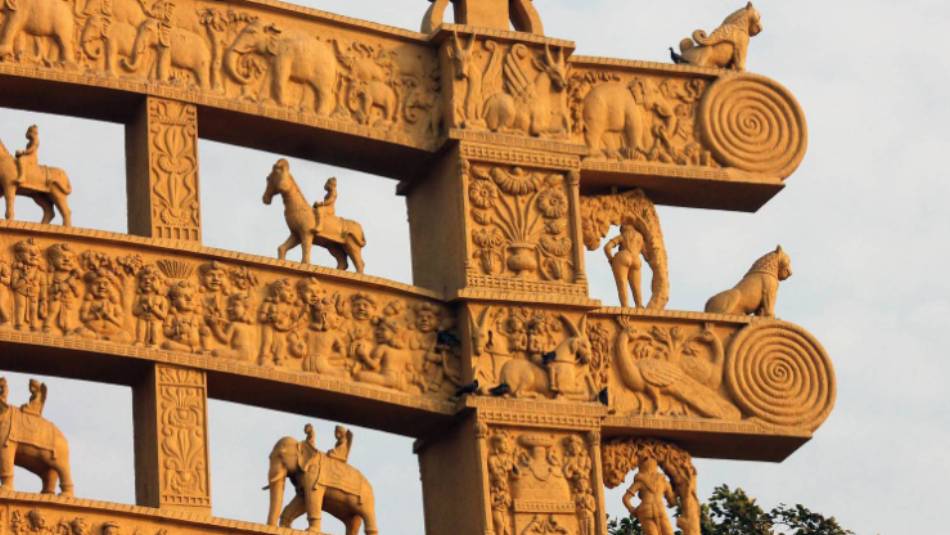 Sanchi sculptures Bhopal
