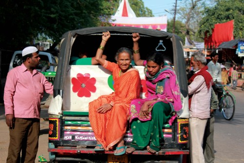 Local transport is quite different on the streets of India&#160;-&#160;<i>Photo:&#160;Rachel Imber</i>