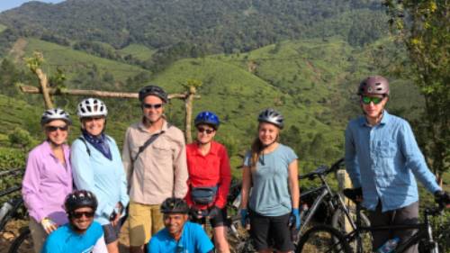 Visiting local tea plantations enroute to Munnar | Kate Baker