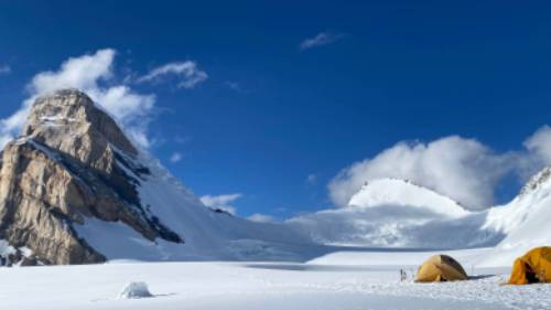 Campsite on Kun, Indian Himalaya | Lydia Bradey