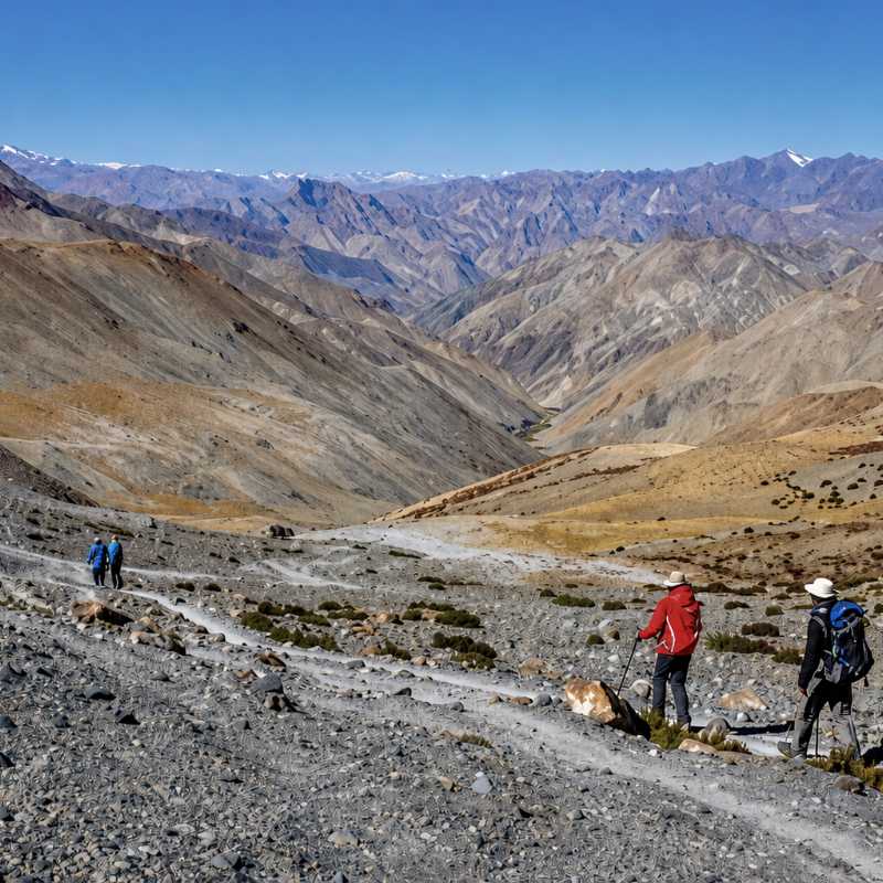 Hiking in Ladakh