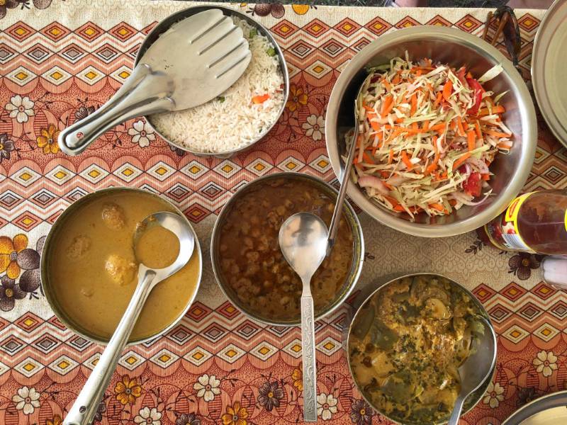 Our cooks prepare fresh, delicious meals while on trek | Brad Atwal