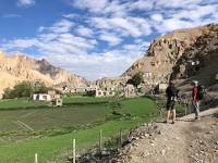 Leaving Markha, the largest village in the Markha valley |  <i>Brad Atwal</i>
