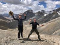 Happy to be on top of the Zalung La pass in Ladakh |  <i>Brad Atwal</i>