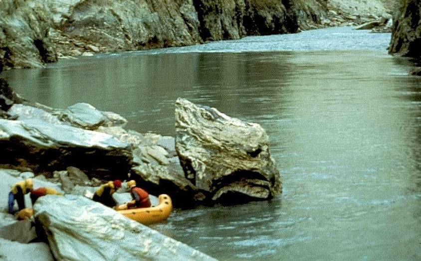 Rafting Zanskar gorge, October 1979 |  <i>Garry Weare</i>