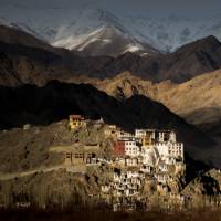 Spiti Monastery with the Ladakh Range towering behind | Richard I'Anson