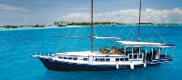 A magical way to explore the Maldives is on a traditional 'dhoni' cruise