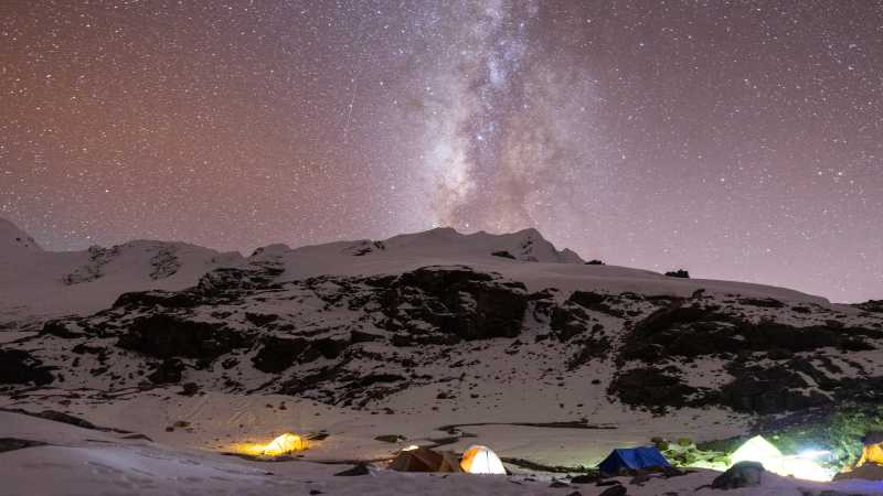 Another magical evening at camp on Mera Peak | Nicholas Redmond