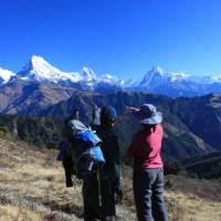 Sensational vistas are common on the Best of Annapurna Dhaulagiri trek | Brad Atwal