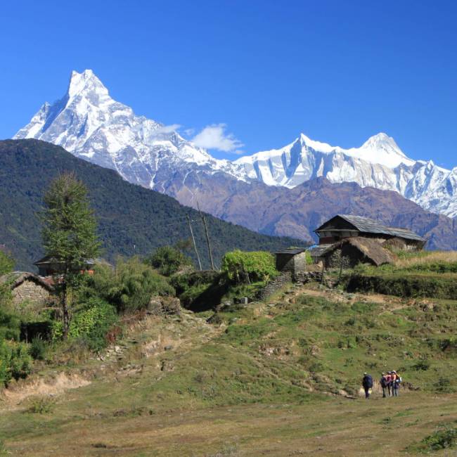 Machapuchare, the famous 'fishtail mountain' in Nepal's Annapurna region | Brad Atwal