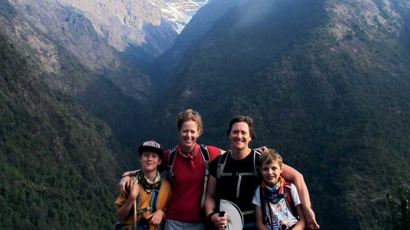 Enjoy a rewarding family trek in Nepal | Kate Harper