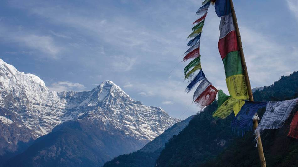 Views of the impressive Annapurna range | Mark Watson