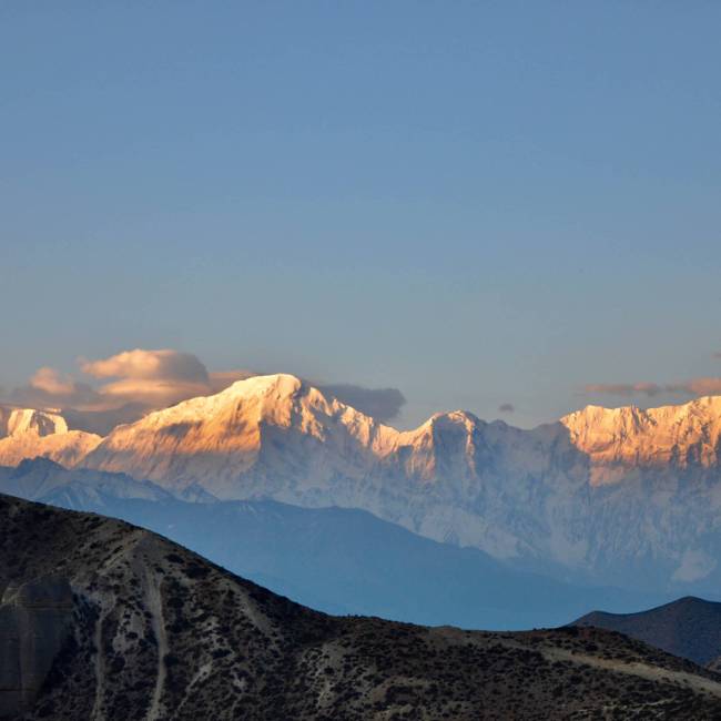 Annapurna range from Mustang | Garry Weare