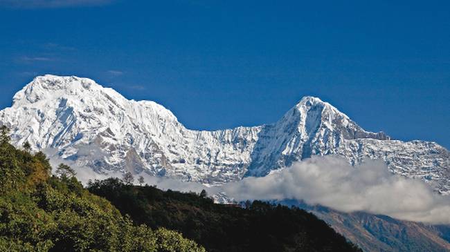 Clear views of Annapurna South | Peter Walton