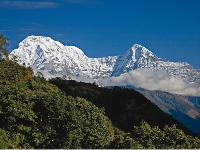 Clear views of Dhaulagiri -  Photo: Peter Walton