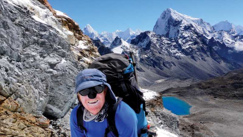 Heading to Camp 1 on Cholo | Warren Townsden