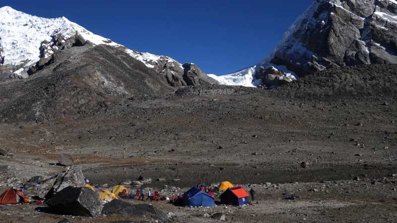 Cholo Base camp, Khumbu region, Nepal | Soren Kruse Ledet