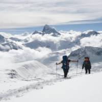 Climbers on Baruntse in Nepal | Annette Skirka
