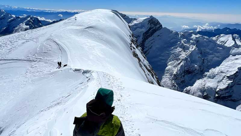 Descending from Mera Peak, Nepal | Nicholas Redmond
