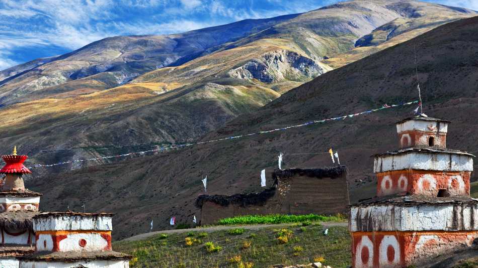 Stupa in Nankhang Valley
