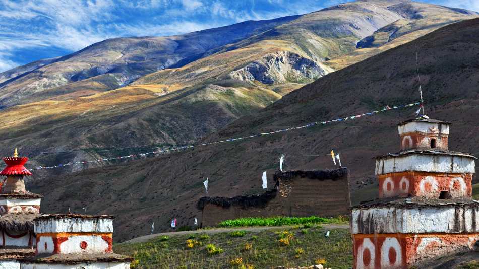 Stupa in Nankhang Valley