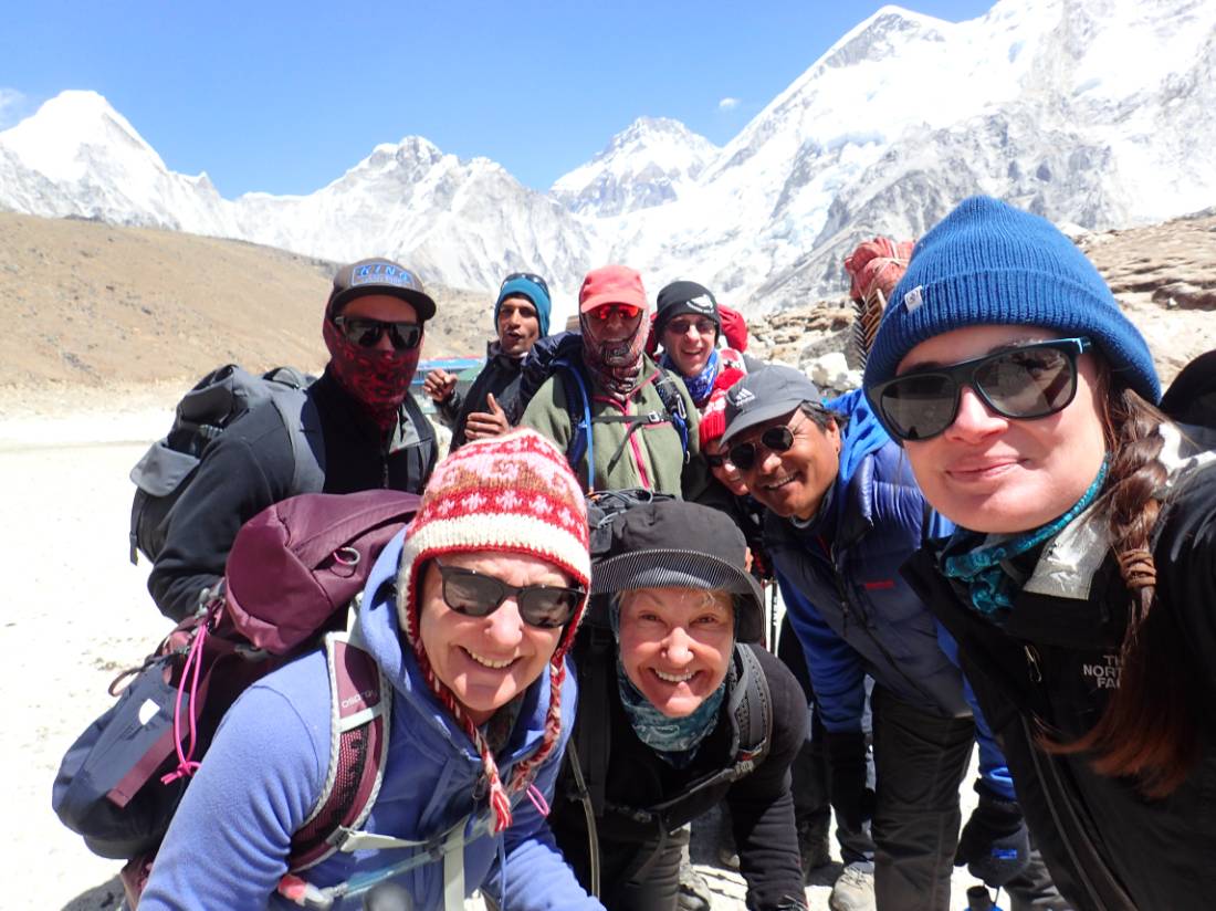 Trekking with a dream team to Everest Base Camp |  <i>Sally Dobromilsky</i>