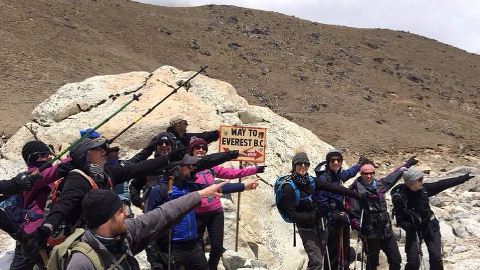 Everyone in fine form, as we close in on EBC! The final stretch! | Scott Richardson