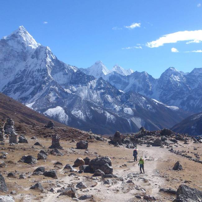 Going back down from Everest Base Camp | Michael Zanon