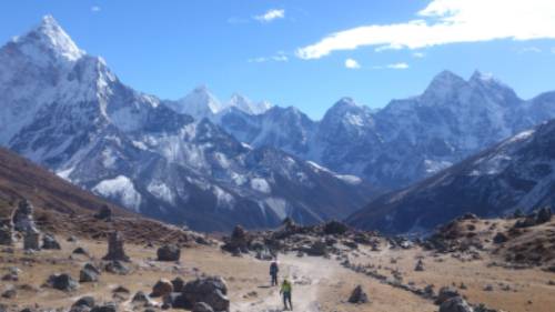 Going back down from Everest Base Camp | Michael Zanon