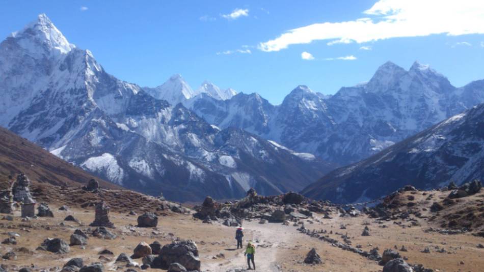 Going back down from Everest Base Camp | Michael Zanon