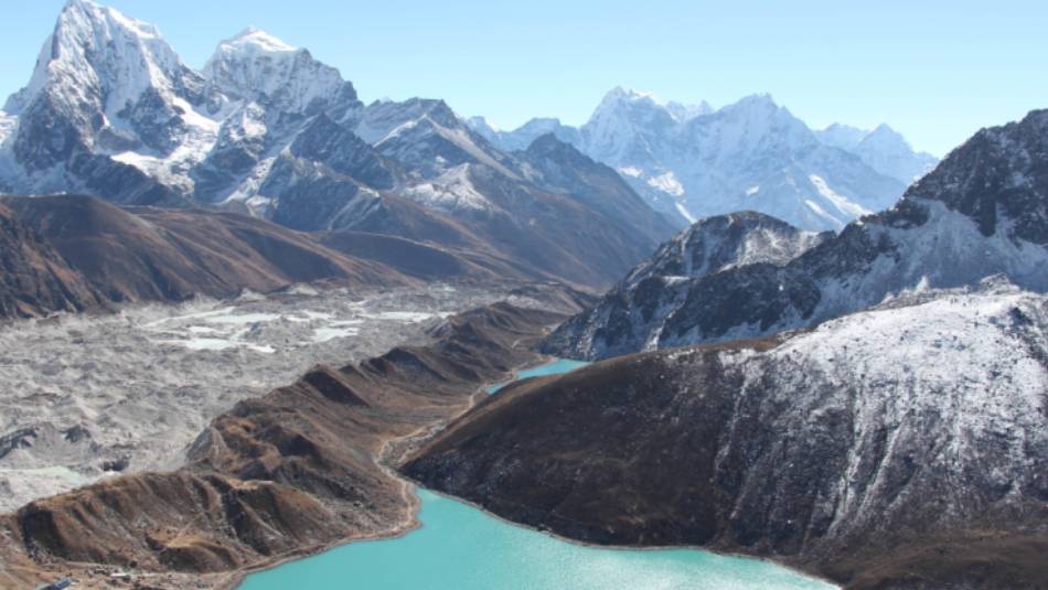 Incredible views of some of Nepal's highest peaks from Gokyo Ri | Ayla Rowe