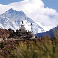 On the trail to Everest Base Camp past Ama Dablam | Charles Duncombe