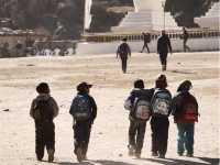 Local children on their way to school |  Charles Duncombe