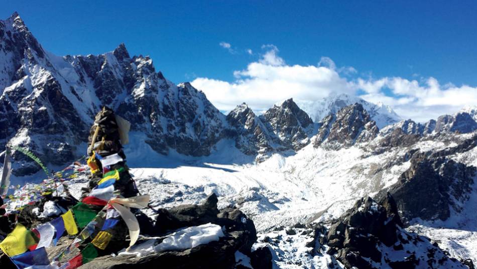 Trekking up above Gokyo Lakes | Chris Hathaway