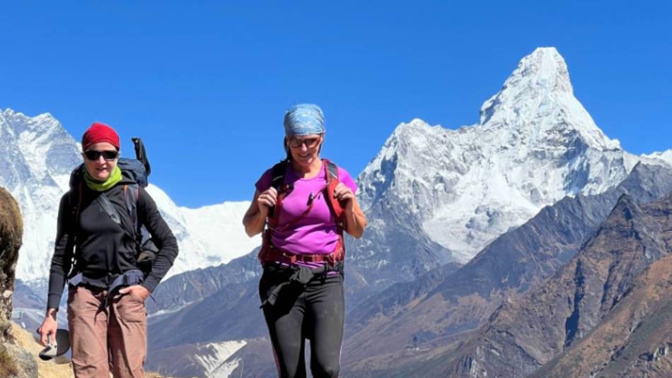 Immense mountain views on display in the Everest region | Sue Badyari