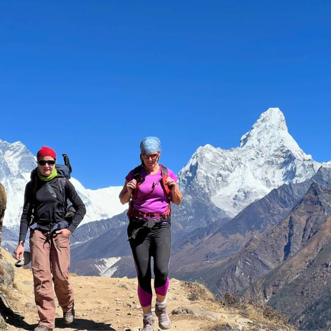 Immense mountain views on display in the Everest region | Sue Badyari