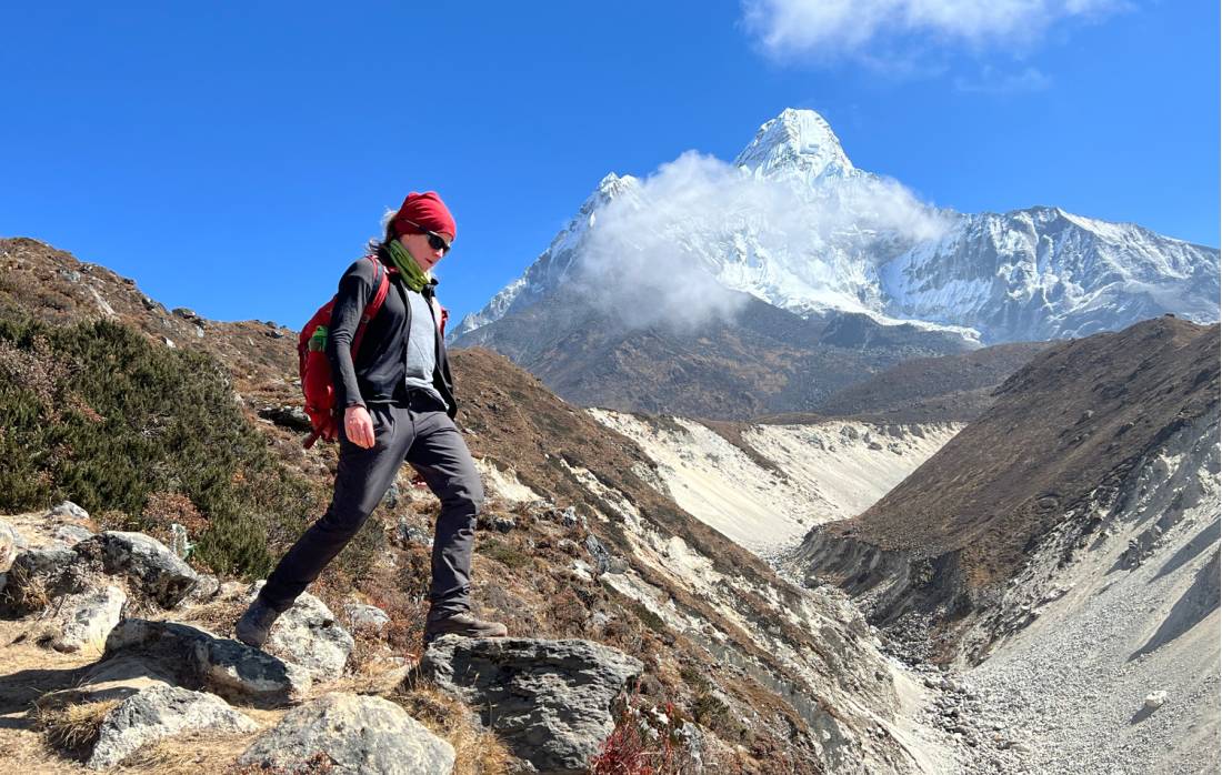 Immense mountain views on display in the Everest region |  <i>Sue Badyari</i>