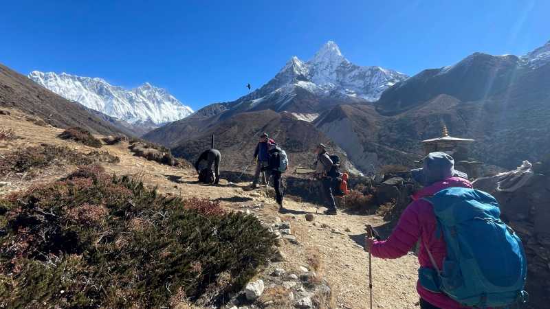Trekking towards Dingboche | Brad Atwal