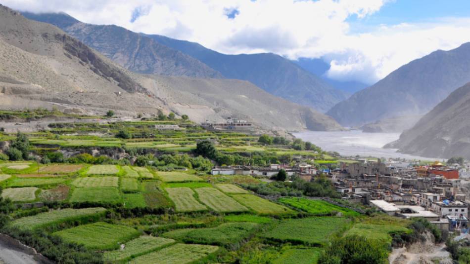 Kagbeni on the banks of the Kali Gandaki river, gateway to Mustang | Garry Weare