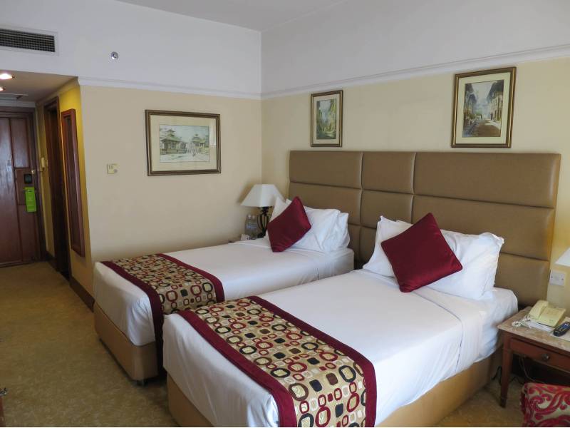 Double room at the Radisson Hotel | Ayla Rowe