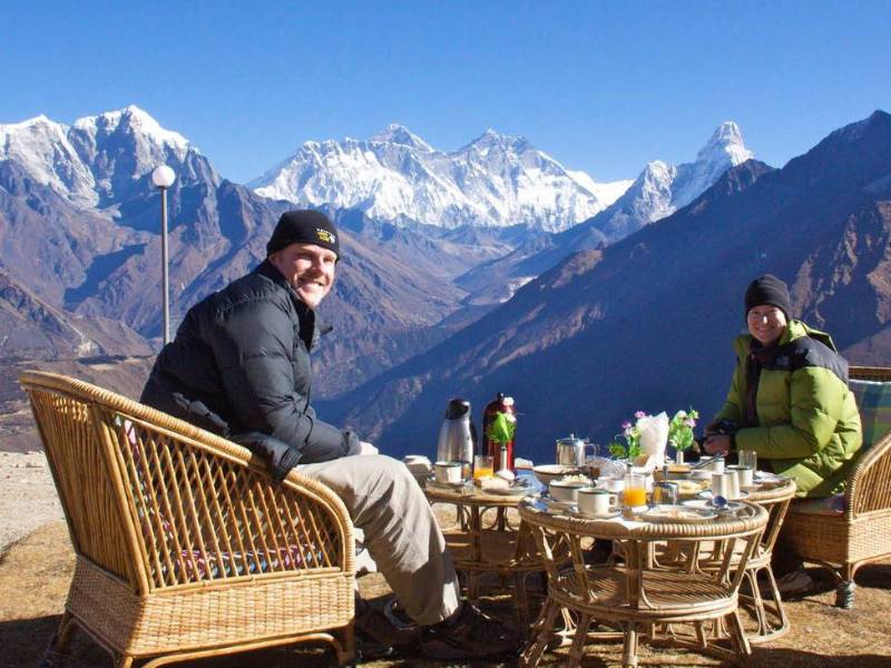 Kongde Lodge views | Kongde Lodge
