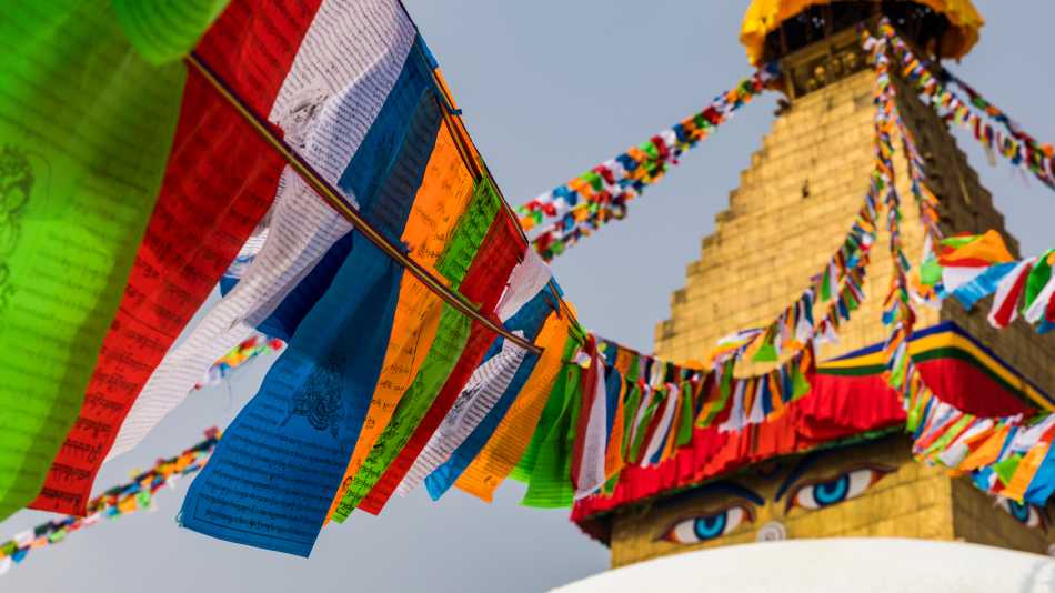 Visit Bodhinath Stupa on our sightseeing tour of Kathmandu | Lachlan Gardiner