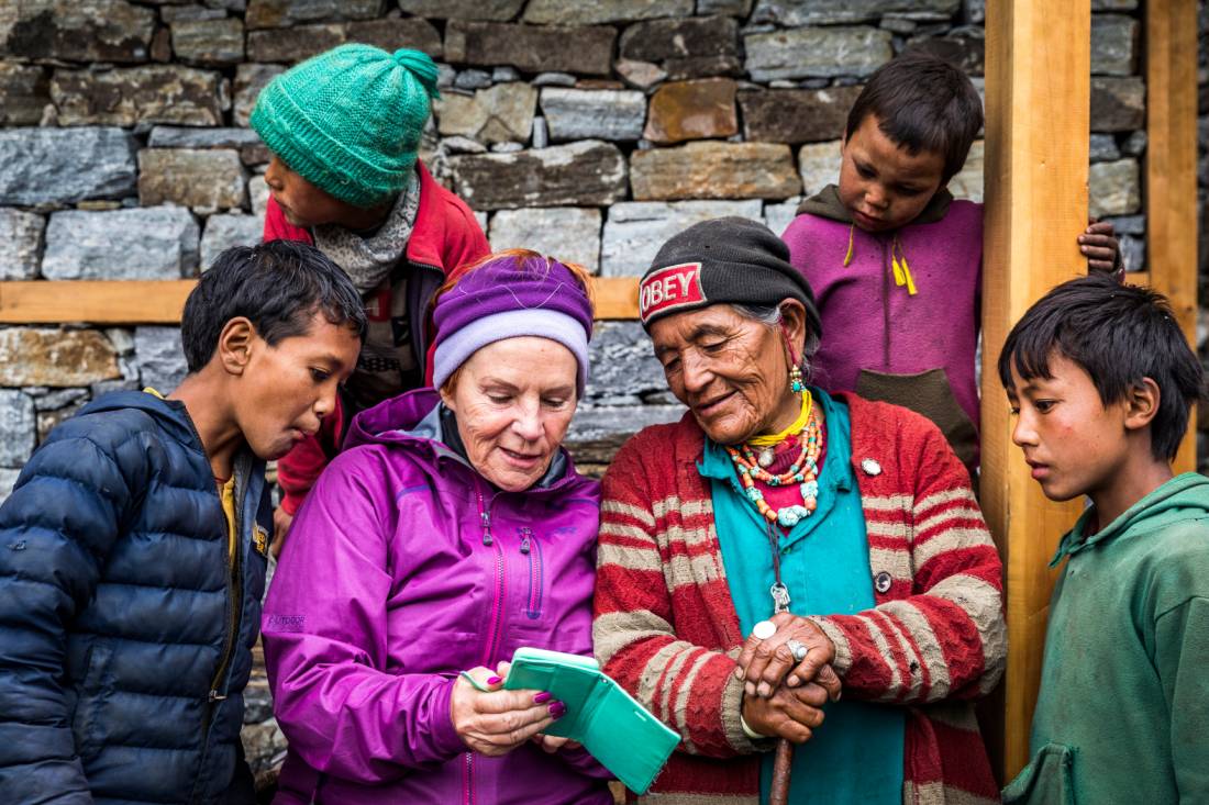 Sharing moments with local villages whilst on an exploratory trek in Nepal |  <i>Lachlan Gardiner</i>