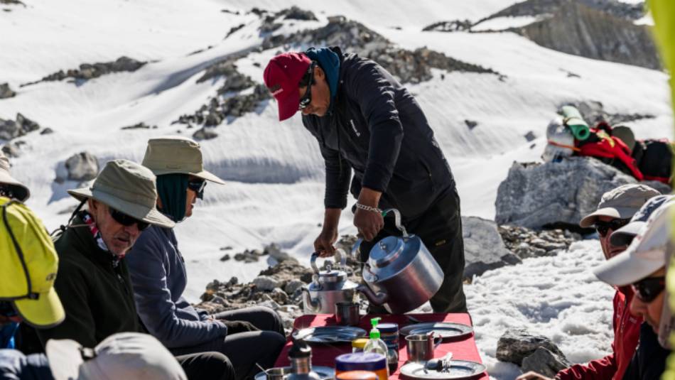 Breakfast at altitude in Nepal | Lachlan Gardiner
