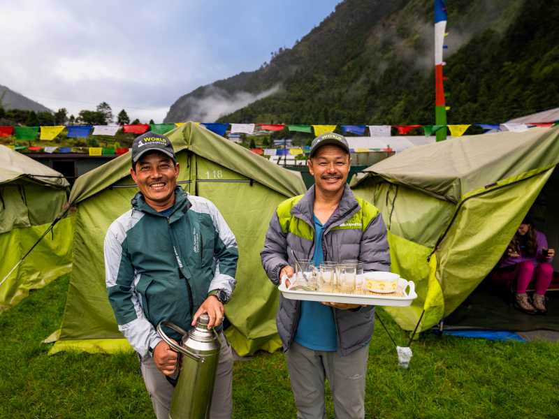 Eco-Comfort Camp at Ghat | Lachlan Gardiner