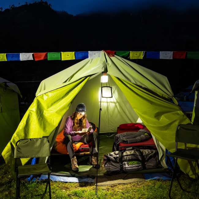 Monjo Eco-Comfort Camp in the Everest region | Lachlan Gardiner