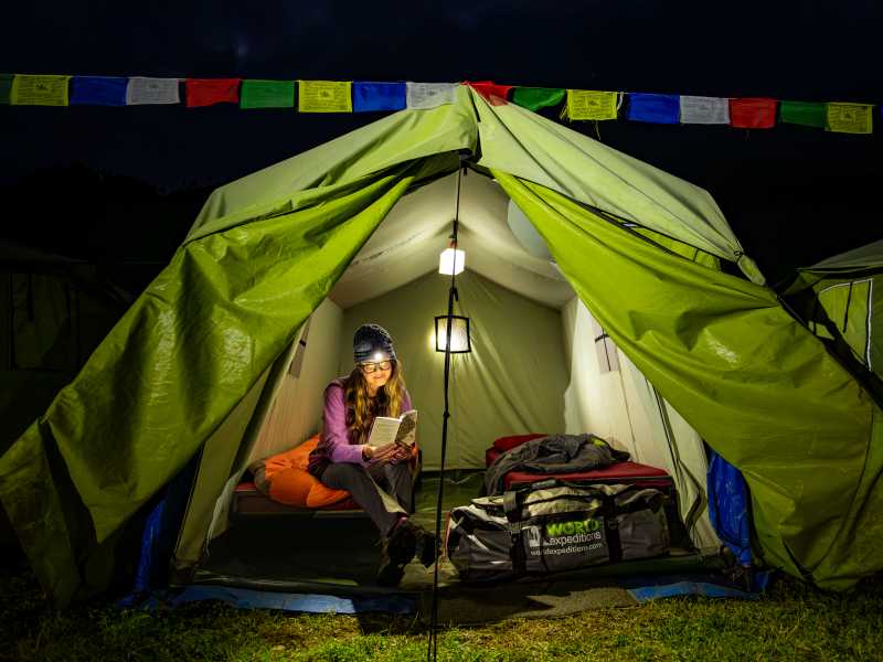 Monjo Eco-Comfort Camp in the Everest region | Lachlan Gardiner