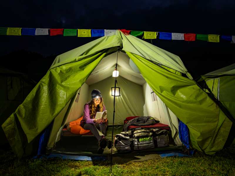 Monjo Eco-Comfort Camp in the Everest region | Lachlan Gardiner