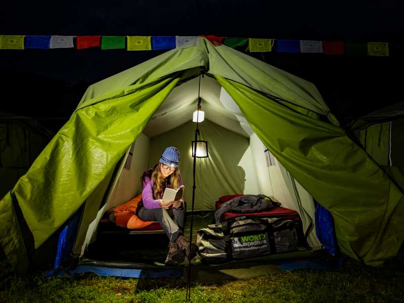 Monjo Eco-Comfort Camp in the Everest region | Lachlan Gardiner