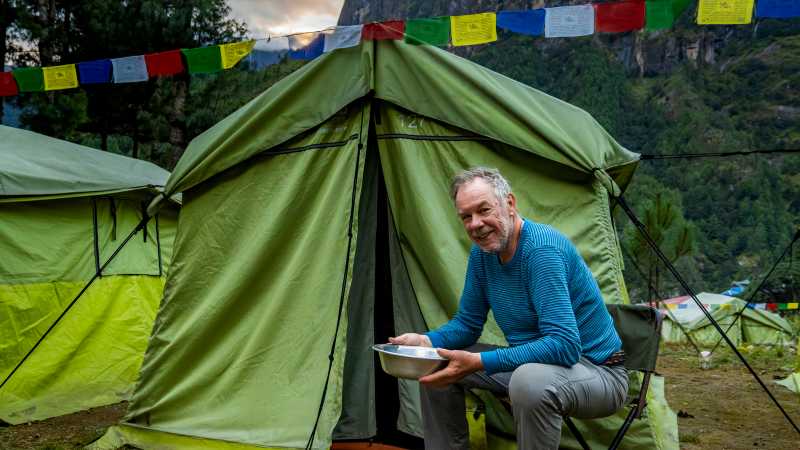 Monjo Eco-Comfort Camp in the Everest region | Lachlan Gardiner